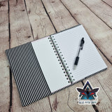Crow Notebook with removable cover A5
