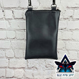 Skulls and Ravens Faux Leather Phone Crossbody Phone Bag