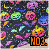 Neon Halloween women sneakers